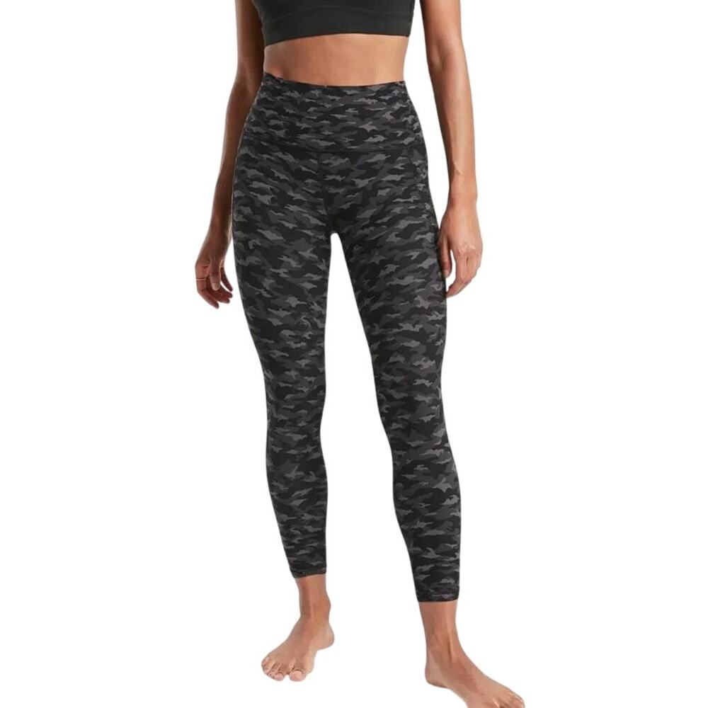 ATHLETA Women's Salutation Stash Pocket II Printed 7/8 Tight Size L